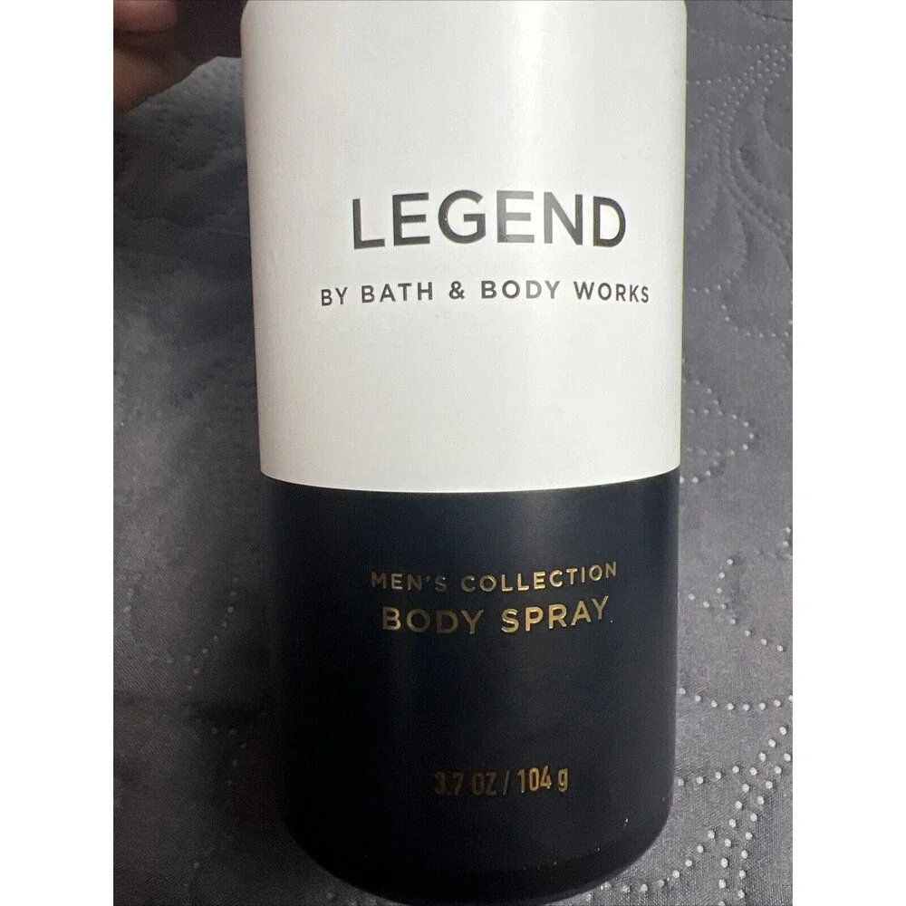 Bath & Body Works 2pc LEGEND Men's Body Spray Cologne 3.7 OZ/104g NEW Sandalwood